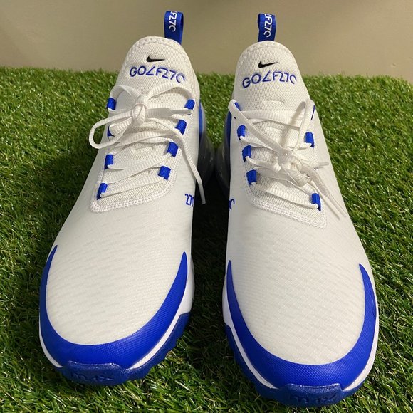 Nike Air Max 270 G Golf Shoes Men\'s Size White Racer Blue CK6483-106 NEW main image 5